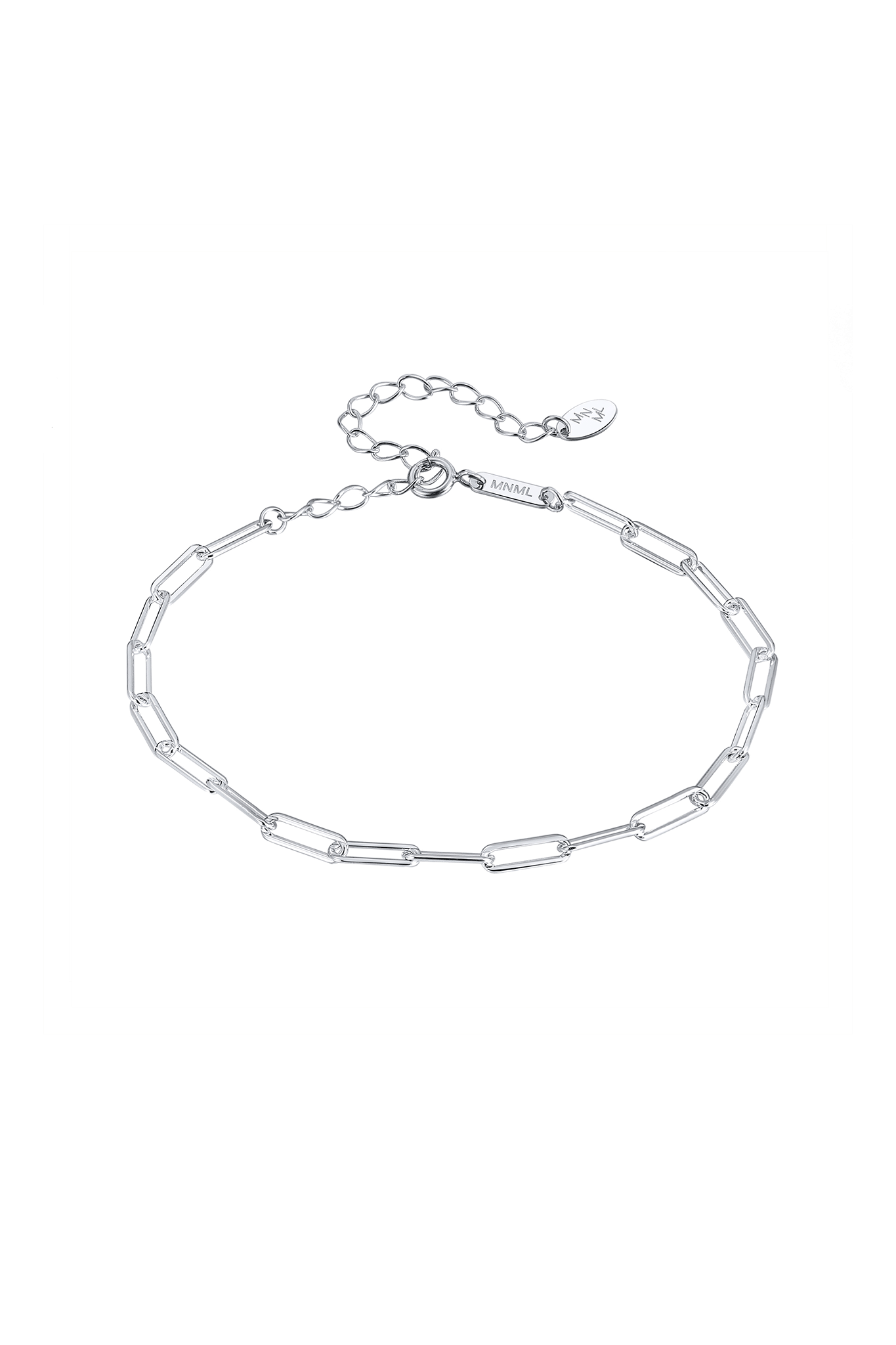 PAPERCLIP Link Sterling Silver Bracelet - Minimalist Lab